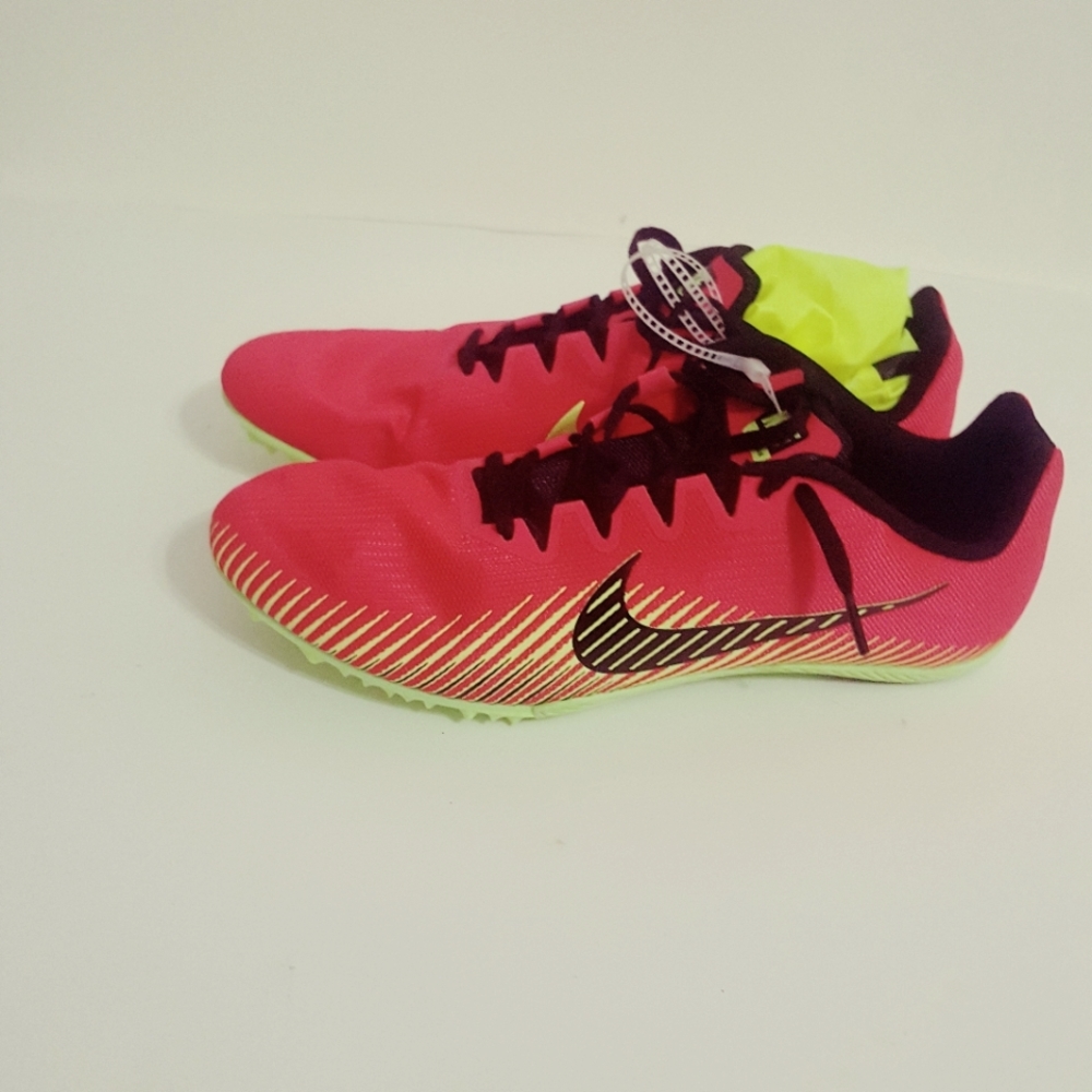 Nike Zoom Rival M9 Track Shoes W/ Bag Cleats And Tool  New